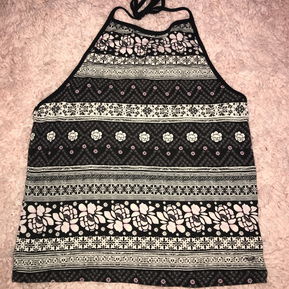 Floral crop top